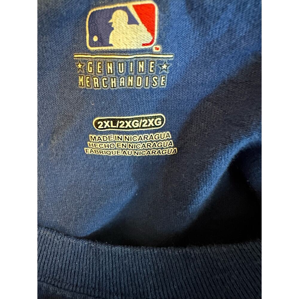 Chicago Cubs "Fly The W" Win Flag Blue Tee, MLB Baseball, Unisex Size 2XL - Picture 5 of 5